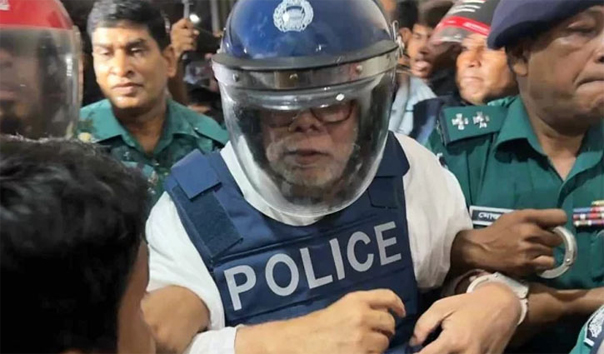 Salman F Rahman is being taken to a Dhaka court on Wednesday. Photo: Collected 