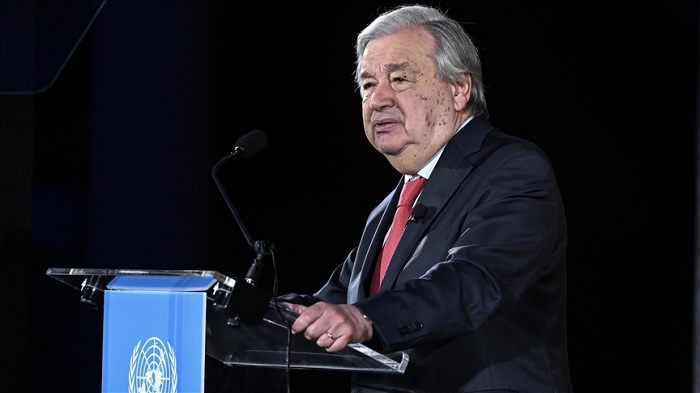 The UN Secretary-General Antonio Guterres