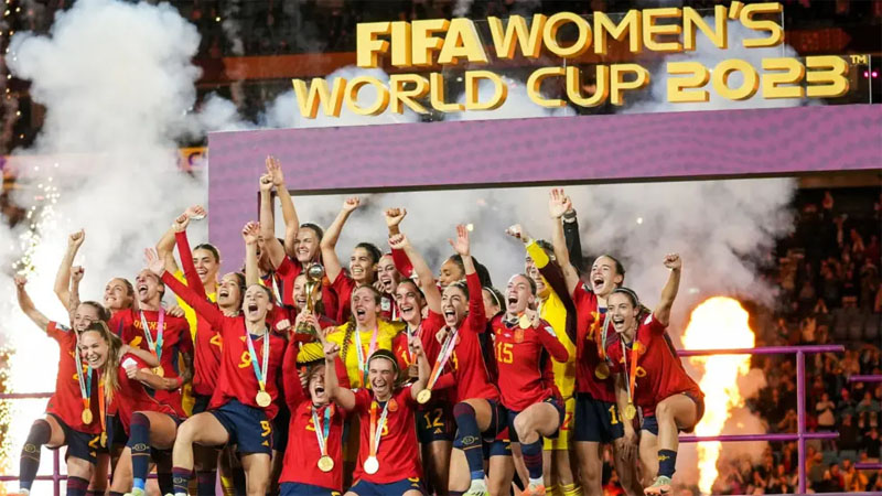 Spain beat England 1-0 in the final of the 2023 Women's World Cup. Getty Images